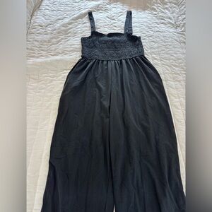 NEW size small Black Smocked romper